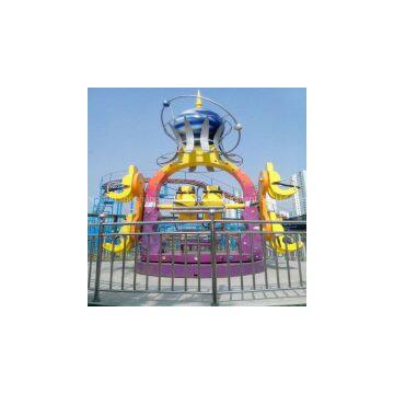 Park amusement facility 12seats rotating chairs for hot sale