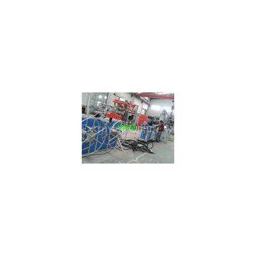 Plastic PP Single Wall Corrugated Pipe Production Line / Extrusion Machinery