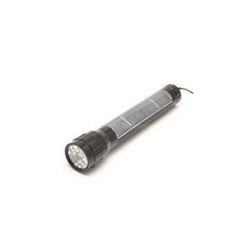 Solar Power Product Aluminium 7-LED Torch Light Green Energy 048-0