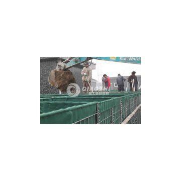 galvanized gunner safety hesco barrier cages Qiaoshi