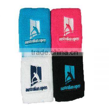 cotton terry sports sweatbands