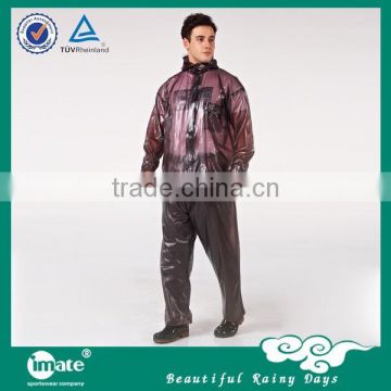 Durable heavy rubber rain coat