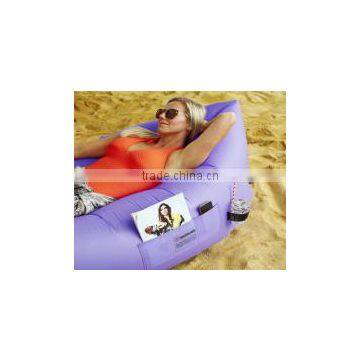 Inflatable Air Lounger Bag Hammock Air Sofa Ideal for Indoor or Outdoor Hangout photo-2