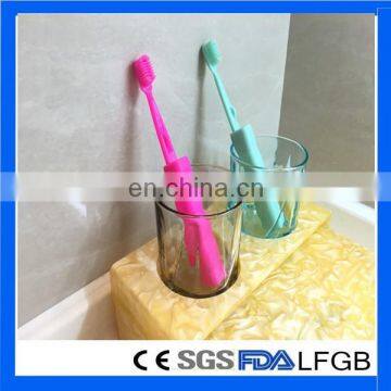 Flexible Rubber Toothbrush / Soft Rubber Handle Toothbrush