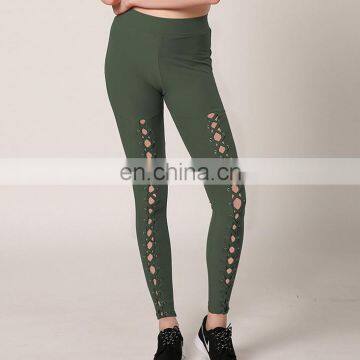 Cheap Clothes Sports Womens Yoga Pants Custom Mesh Crossfit Leggings OEM Manufacturer photo-5