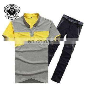 2016 Latest Shirt Designs for Men Stand Collar Shirt photo-2