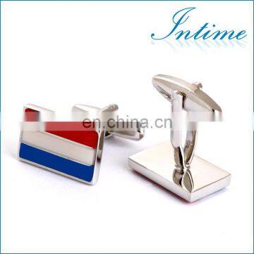 Netherlands National Flag Cufflinks for Mens