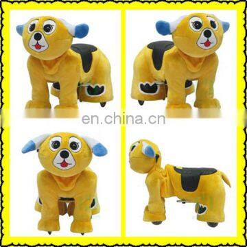 Kids animla ride on toys electric walking dog toy for kids adult ride on toys