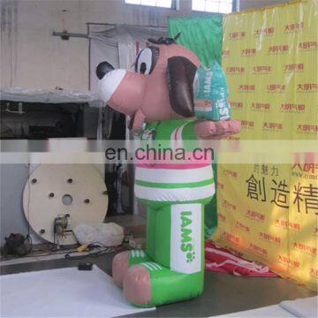 Giant Outdoor Advertising Inflatable Dog Costume Printing Logo With Lead Free Oxford photo-3