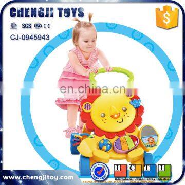 Musical piano lion walker new model baby walker