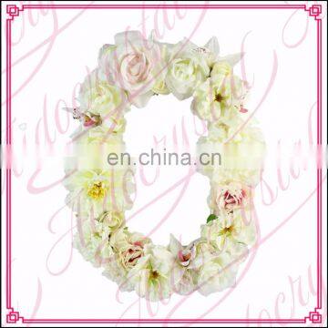 Aidocrystal decorative flower letters English alphabet floral letters for home decoration