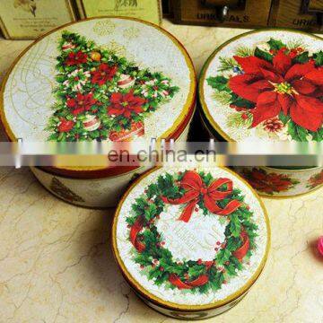 christmas gift tin box