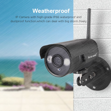 NVR Otdoor Weatherproof IP Camera Sricam 720P HD Wireless Security Camera System 4CH+4Ccameras photo-4