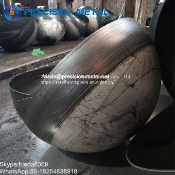 19mm to 1000mm hollow steel balls stainless steel hemispherical head 500mm hollow steel half ball