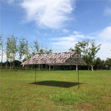 Sun Shelter Camouflage waterproof SNTM008 Anti UV Camping hammock rain fly Hiking Tarp