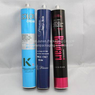 Squeeze Aluminum Packaging Tube for Hair Dye