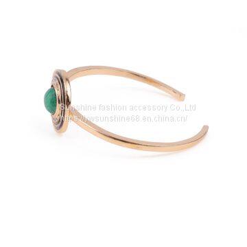 2019 New Style Bangle Cuff HC06-10886 ,New Style Bangle Cuff, Metal Bangle Cuff, Turquoise Bracelet