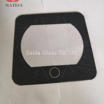 custom touch glass 1.1mm thickness chemical strengthened for TOUCH switch panel glass cover