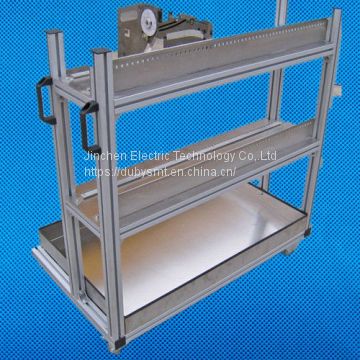 SONY Placed Car Stainless Steel Feeder Cart 22kg 2*40 Positions 2 Floors