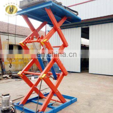 7LSJG Shandong SevenLift hydraulic small one floor scisor lift