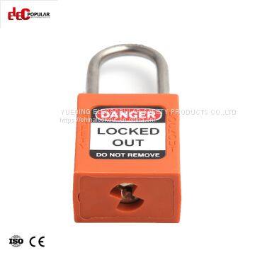 38mm Stainless Steel Shackle Slim Padlocks EP-8521N~EP-8524N ABS Safety Padlock photo-2