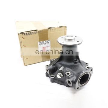 GENUINE WATER PUMP  FOR  J05E   EXCAVATOR  ENGINE  16100-E0374-00/16100-E0374