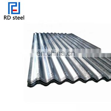 Color Corrugated  galvanized steel roof sheet price