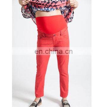 DiZNEW Wholesale Stretch Comfortable Maternity Jeans Pants for Women photo-2