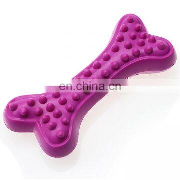 Easy to Clean Non-toxic Pet Chew Toy Molar Tooth Rubber Dog Toy Bone photo-6