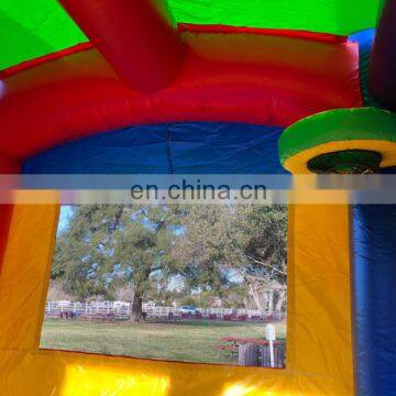 Tropical Themed Inflatable Bounce House Water Slide Child Jumping Bouncy Castle Combo photo-4
