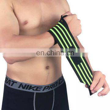 Hampool Cheap Heave Duty Weightlifting Fitness Support Protector Gym Wrist Wraps photo-5