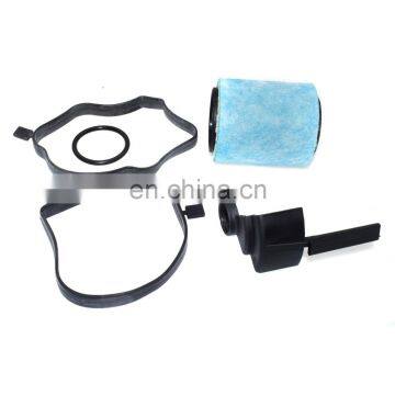 Free Shipping! 5pcs/set Crankcase Oil Breather Separator Filter with Gasket Seal 11127793164 for BMW 3 5 7 E46 E39 X5 330D