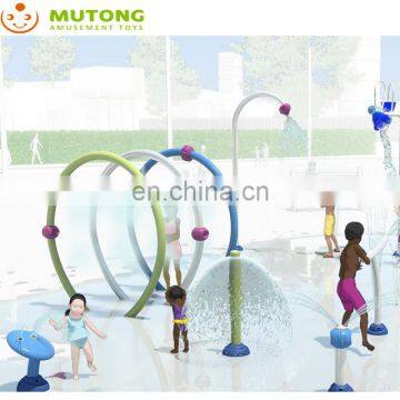 Rainbow Mist Hoops Water Park Spray Equipment Water Loops For Park