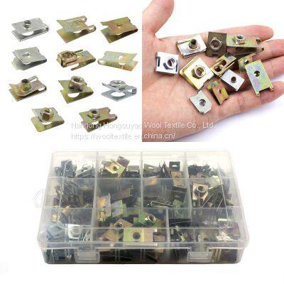 150pcs Metal Auto Body Rivet Fastener Push Clip Screw Kit Tool photo-4
