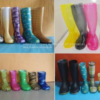 Various Colour Kids PVC Rain Boots, Rain Boot Children, China Rain Boot, Child Rain Boots, Transparent Kid Rain Shoes photo-3