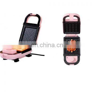 Good Quality OEM 600W Multi Function Sandwich Waffle Maker With Detachable Plates