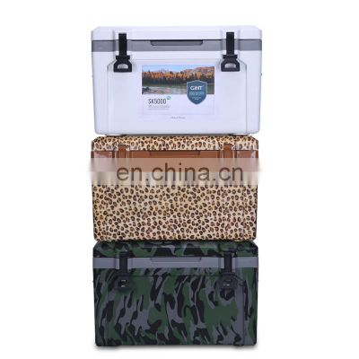 Insulated wholesale Hot selling Camping fishing Eco friendly Outdoor 50L Waterproof Portable cooler box