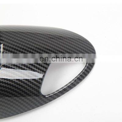 Carbon Fiber Decorative Sticker Interior Accessory Trim Air Outlet Dashboard Cover For Renault Zoe 2021 photo-5