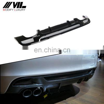 Glossy Black Painted Rear Bumper Diffuser for BMW E82 1M Base Coupe 2-Door 2011UP