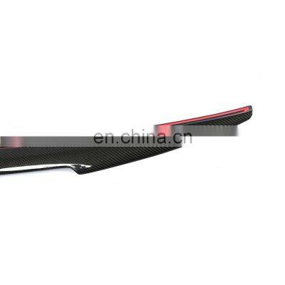Carbon Fiber Car Rear Wing Spoiler for BMW 5 Series E39 525i 528i 530i 540i Base Sedan 4 Door 1996-2003 photo-5