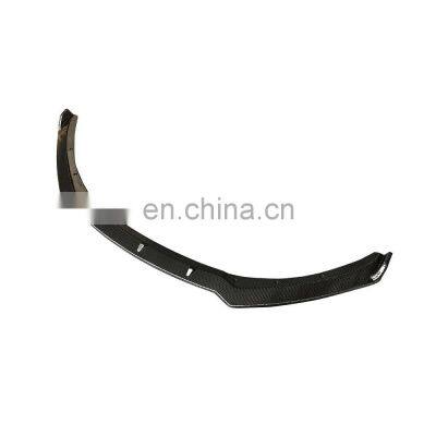 Carbon Fiber Front Bumper Spoiler Lip for Jaguar XF Prestige Base Sedan 2016-2019 photo-3