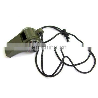Wholesale Emergency Survival Whistle Led Light Thermometer Compass Survival Whistle photo-2