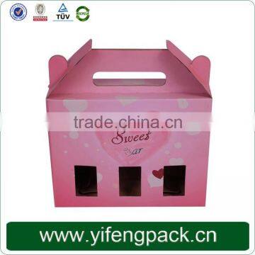 Custom corrugated packaging box