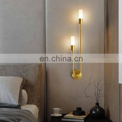 Nordic Creative Personality Light Luxury Double Head Wall Lamps for Decoration