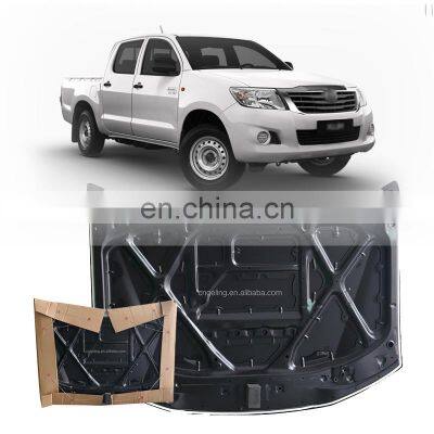 GELING Original Mold Technology Original Match Black Lacquer Auto Car Engine Hood  For TOYOTA VIGO'2013