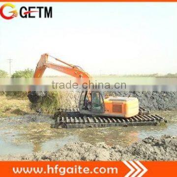 Medium tonnage amphibious excavator 0.6bucket capacity 2Chains