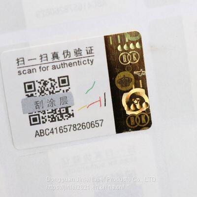 Hot Stamped Security Hologram Paper Label photo-2