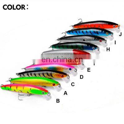 Amazon Lures Minnow 10 Colors Black Minnow Lure 8.5g/9.5cm Lure Fishing Minnow Wholesale