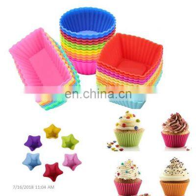 Cute Different Shapes Colorful Silicone Pudding And Jelly Baking Mold photo-5