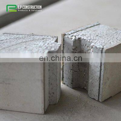 EPS Cement Sandwich Panel / Soundproof Fireproof Interior Lightweight Partition Wall Board photo-3